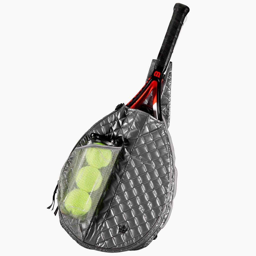 Oliver Thomas 24 +7 Wingwoman Tennis Pickle Sling - Silver