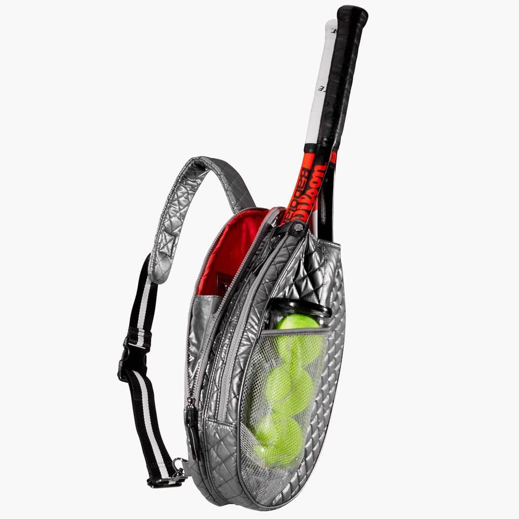 Oliver Thomas 24 +7 Wingwoman Tennis Pickle Sling - Silver - Image 2