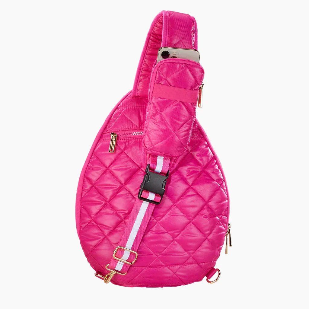 Oliver Thomas 24 +7 Wingwoman Tennis Pickle Sling - Pink - Image 3