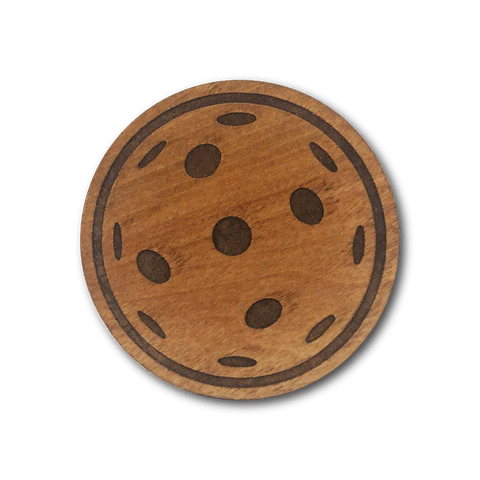 Racquet Inc. Premium Wood Drink Coasters (6-Pack)-Pickleball and Tennis - Image 5
