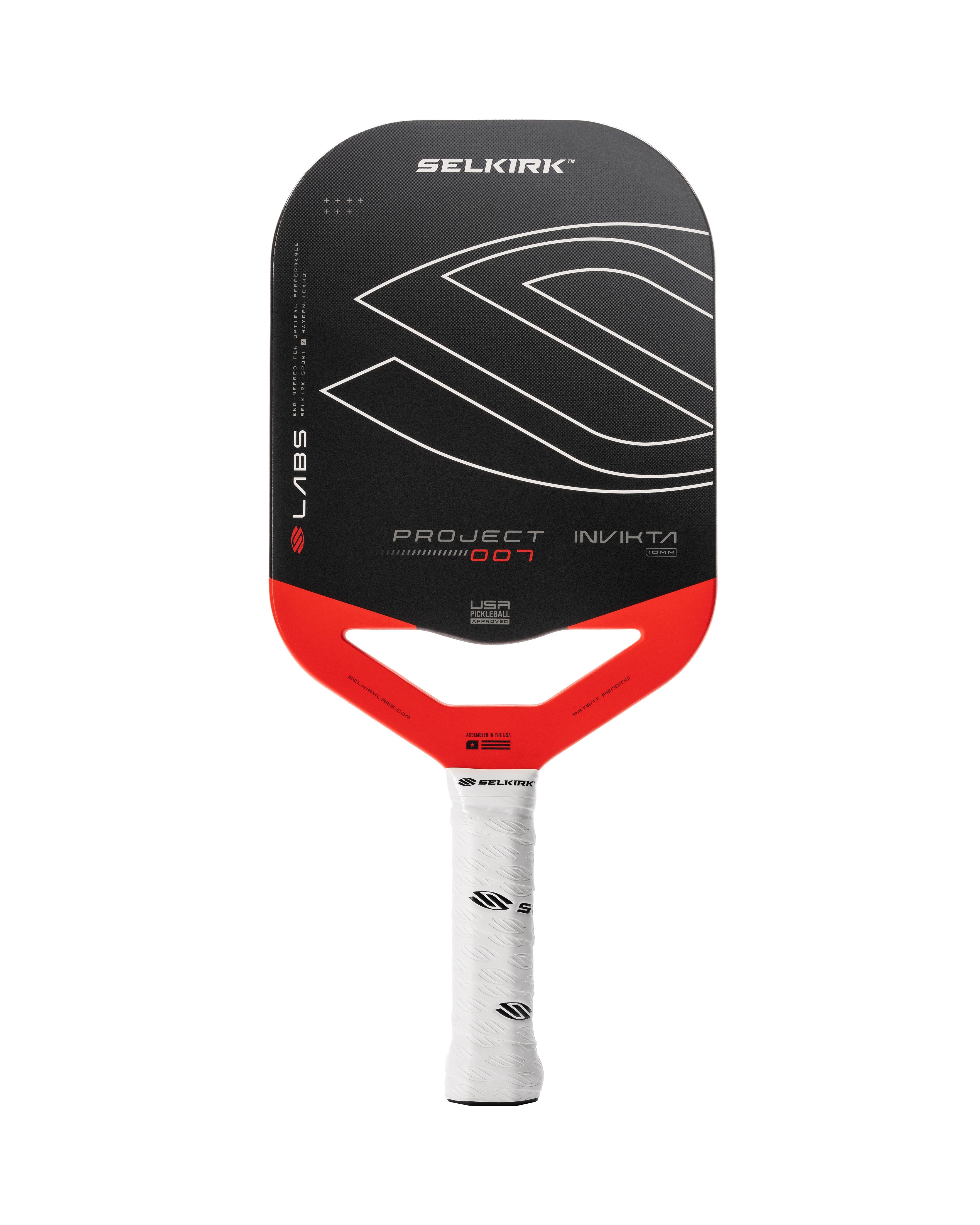 Selkirk LABS Project 007 10mm Pickleball Paddle & Soft Case