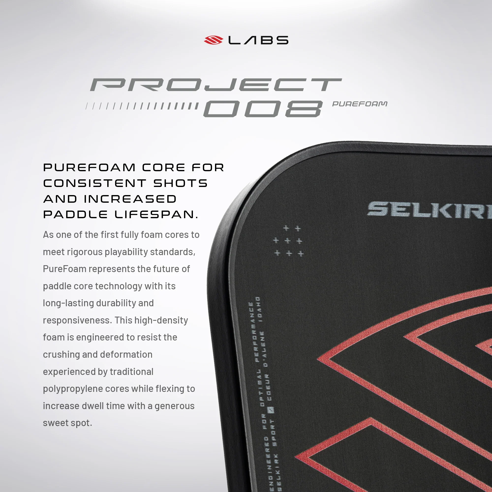 Selkirk Labs Project 008 13mm Pickleball Paddle - Image 4