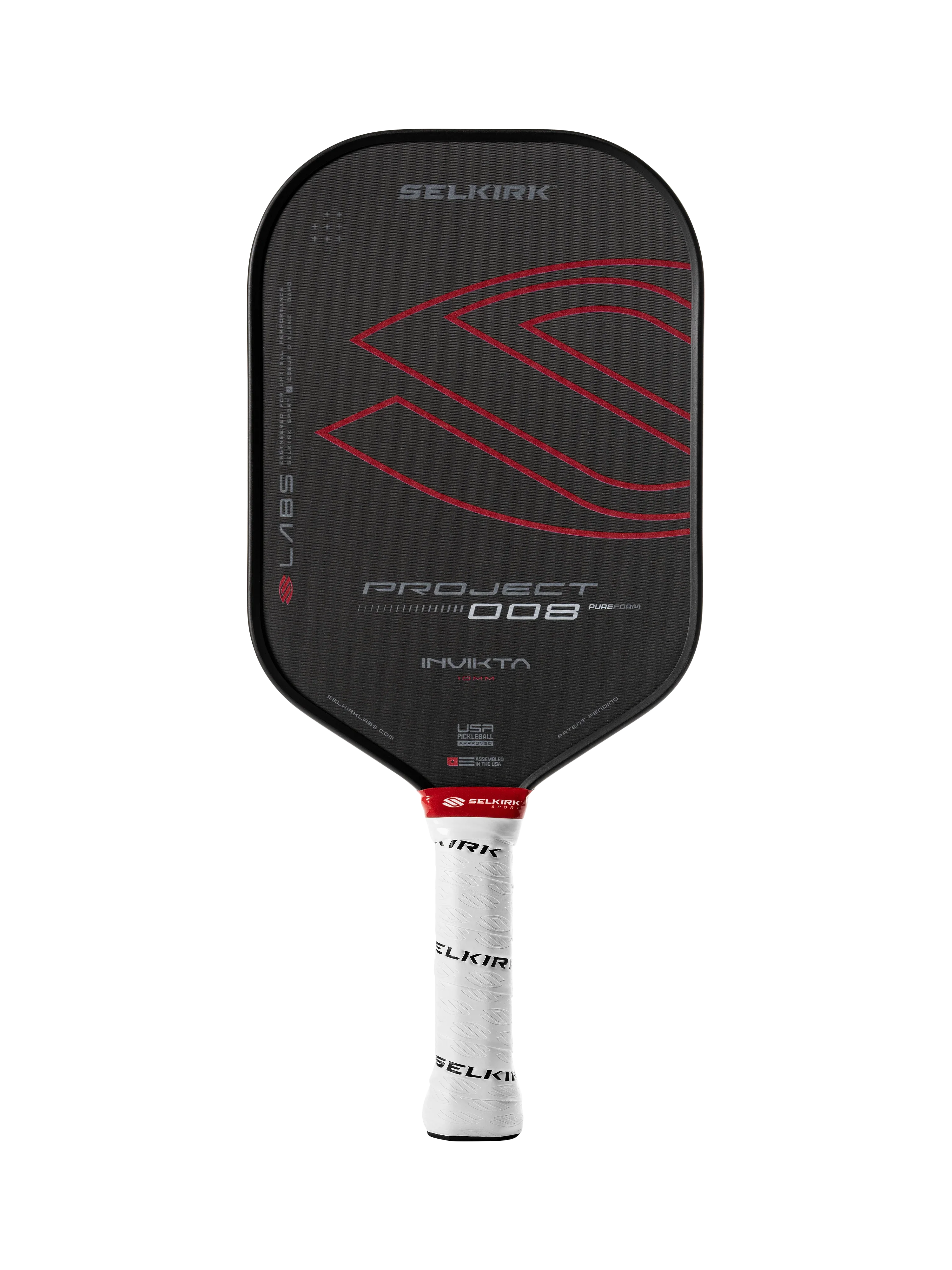 Selkirk Labs Project 008 Invikta 10mm Pickleball Paddle