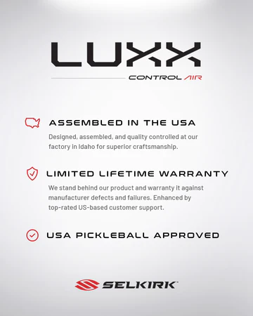 Selkirk Luxx Control Air Invikta Pickleball Paddle - Image 11