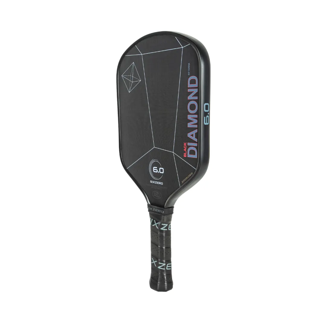 Six Zero 6.0 Black Diamond Power Pickleball Paddle - Image 2