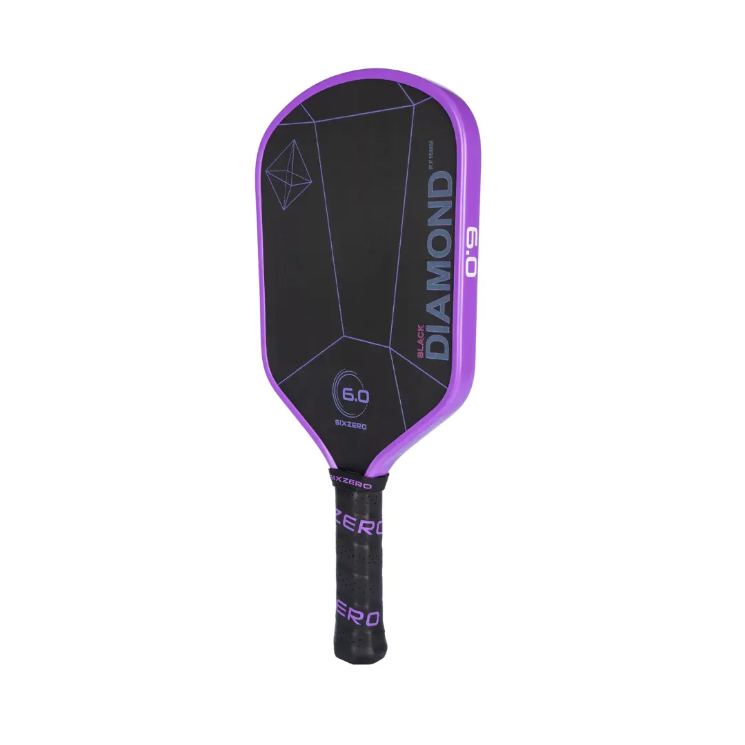 Six Zero 6.0 Black Diamond Power Pickleball Paddle - Image 6