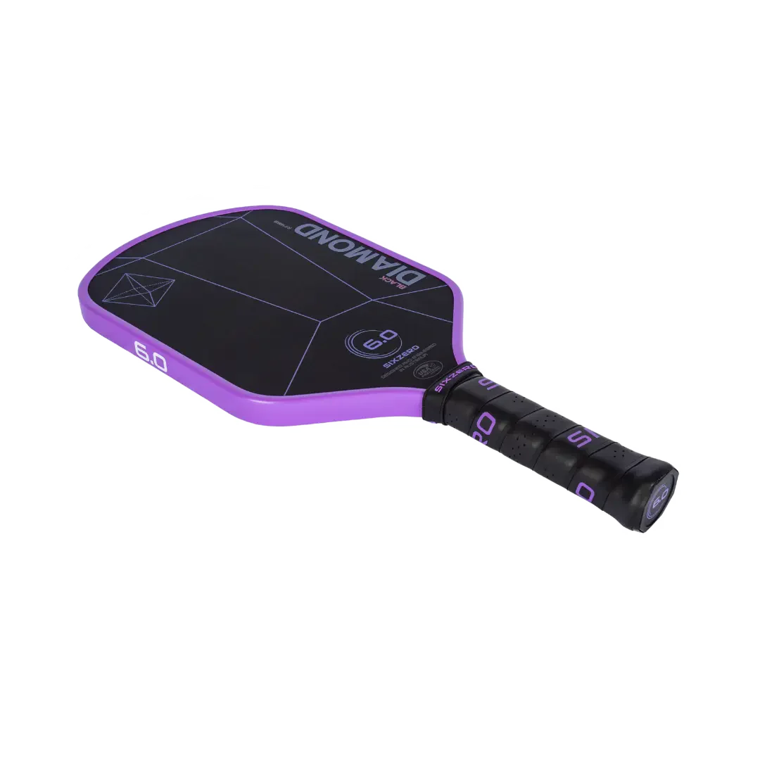 Six Zero 6.0 Black Diamond Power Pickleball Paddle - Image 7