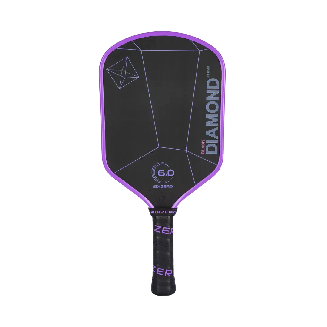 Six Zero 6.0 Black Diamond Power Pickleball Paddle - Image 9