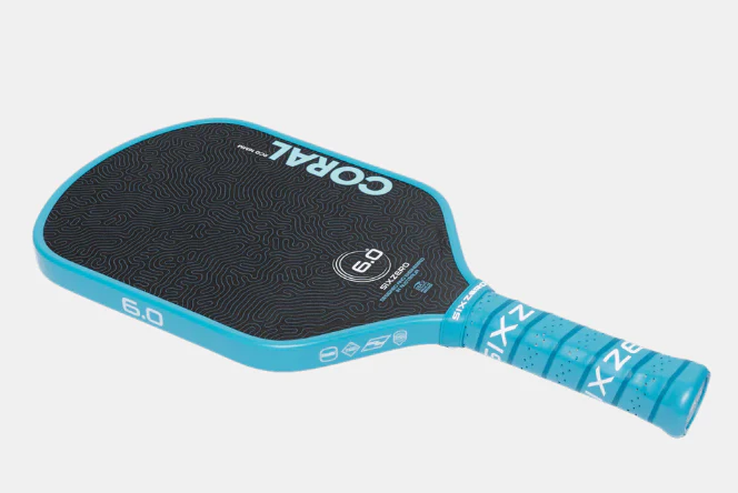 Six.Zero Coral  Pickleball Paddle - Image 2