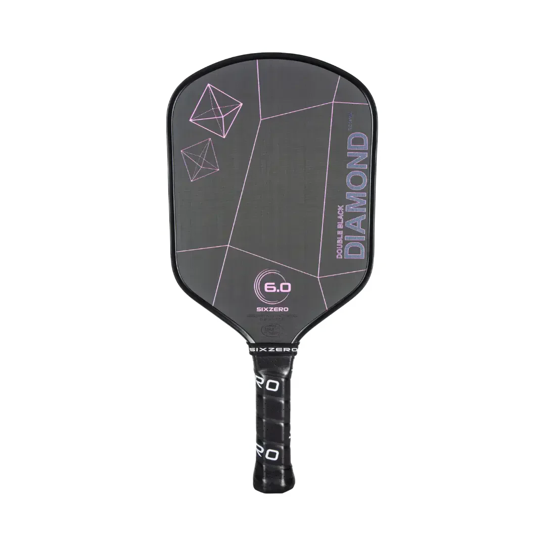 Six Zero 6.0 Double Black Diamond Control Pickleball Paddle - Image 11