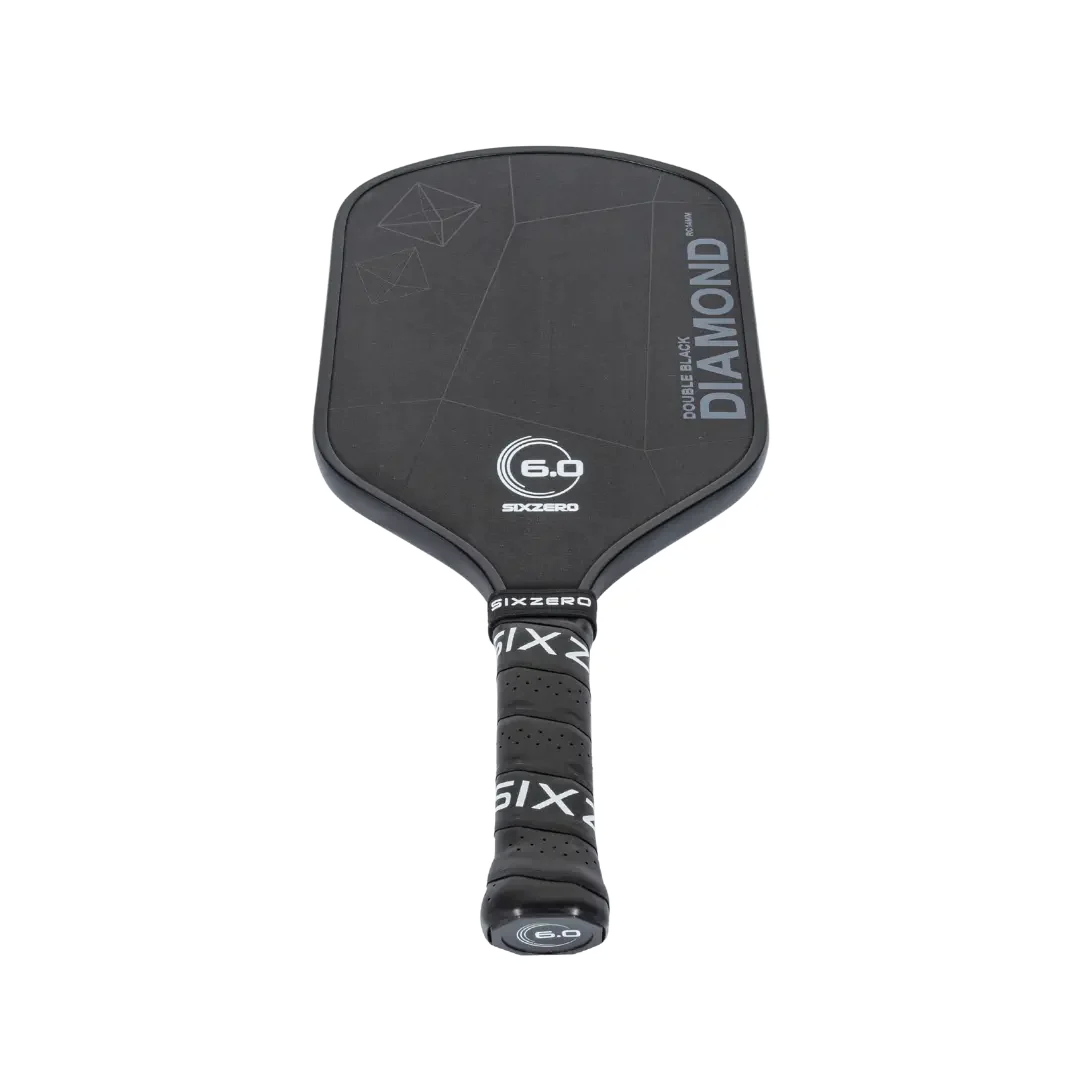 Six Zero 6.0 Double Black Diamond Control Pickleball Paddle - Image 5