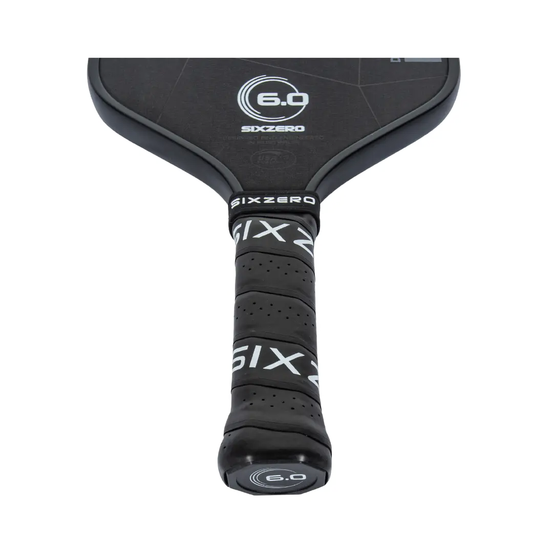 Six Zero 6.0 Double Black Diamond Control Pickleball Paddle - Image 6