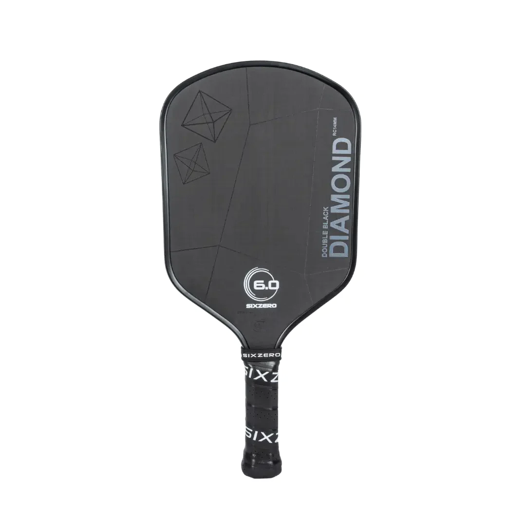 Six Zero 6.0 Double Black Diamond Control Pickleball Paddle - Image 7