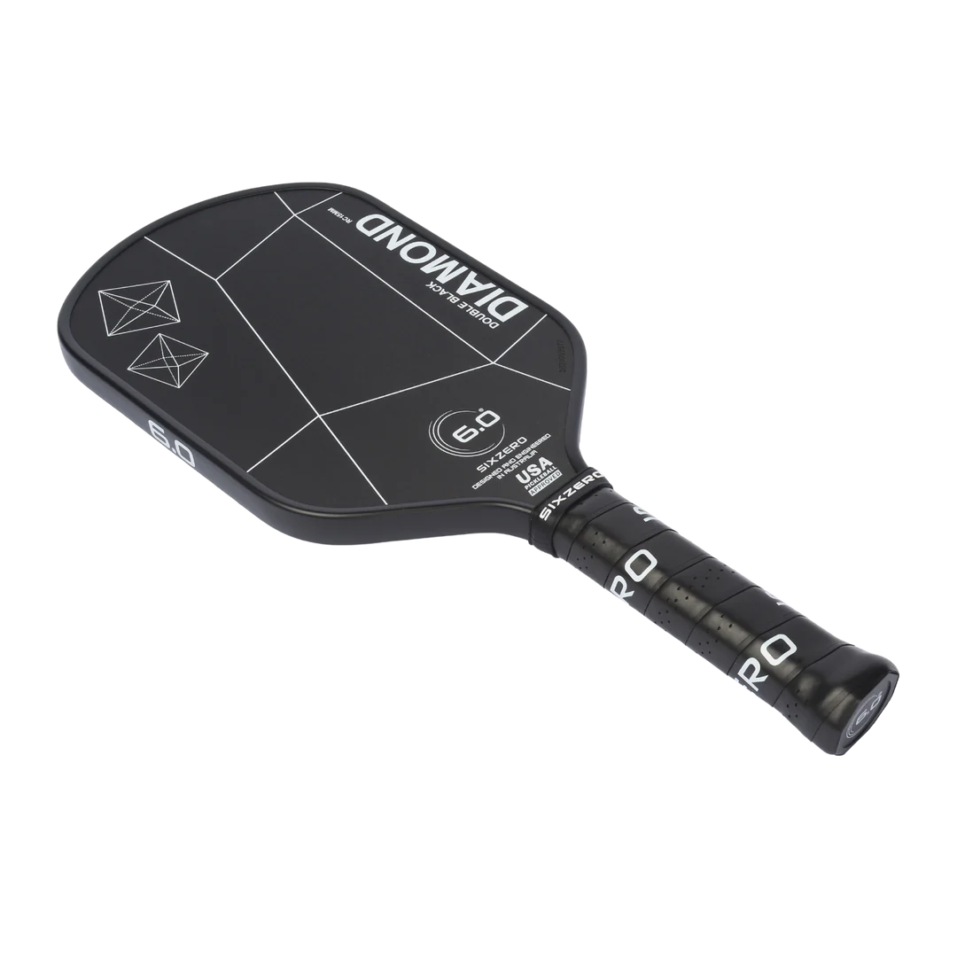 Six Zero Double Black Diamond Control Elongated Pickleball Paddle - Image 3