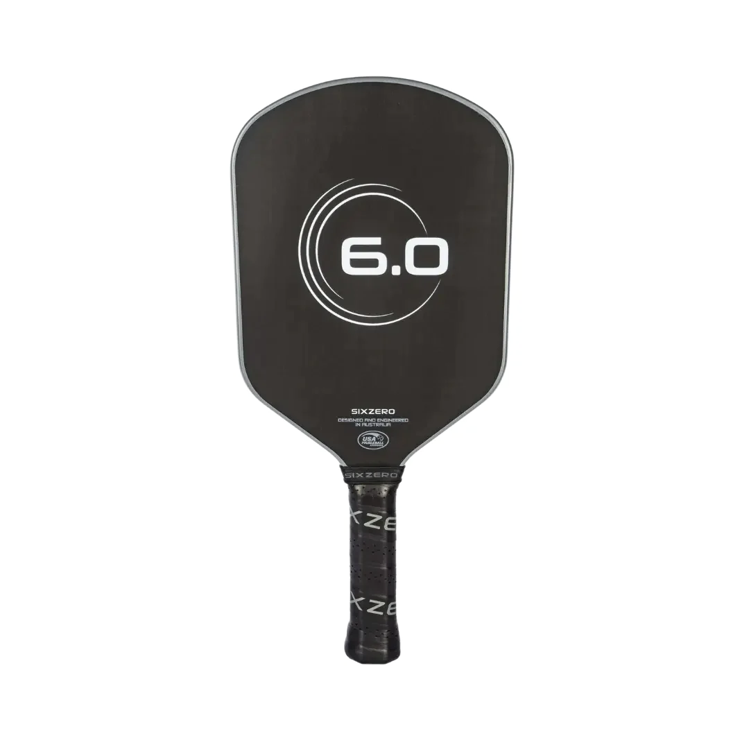 Six Zero 6.0 Infinity Edgeless Black Diamond Power Pickleball Paddle - Image 3