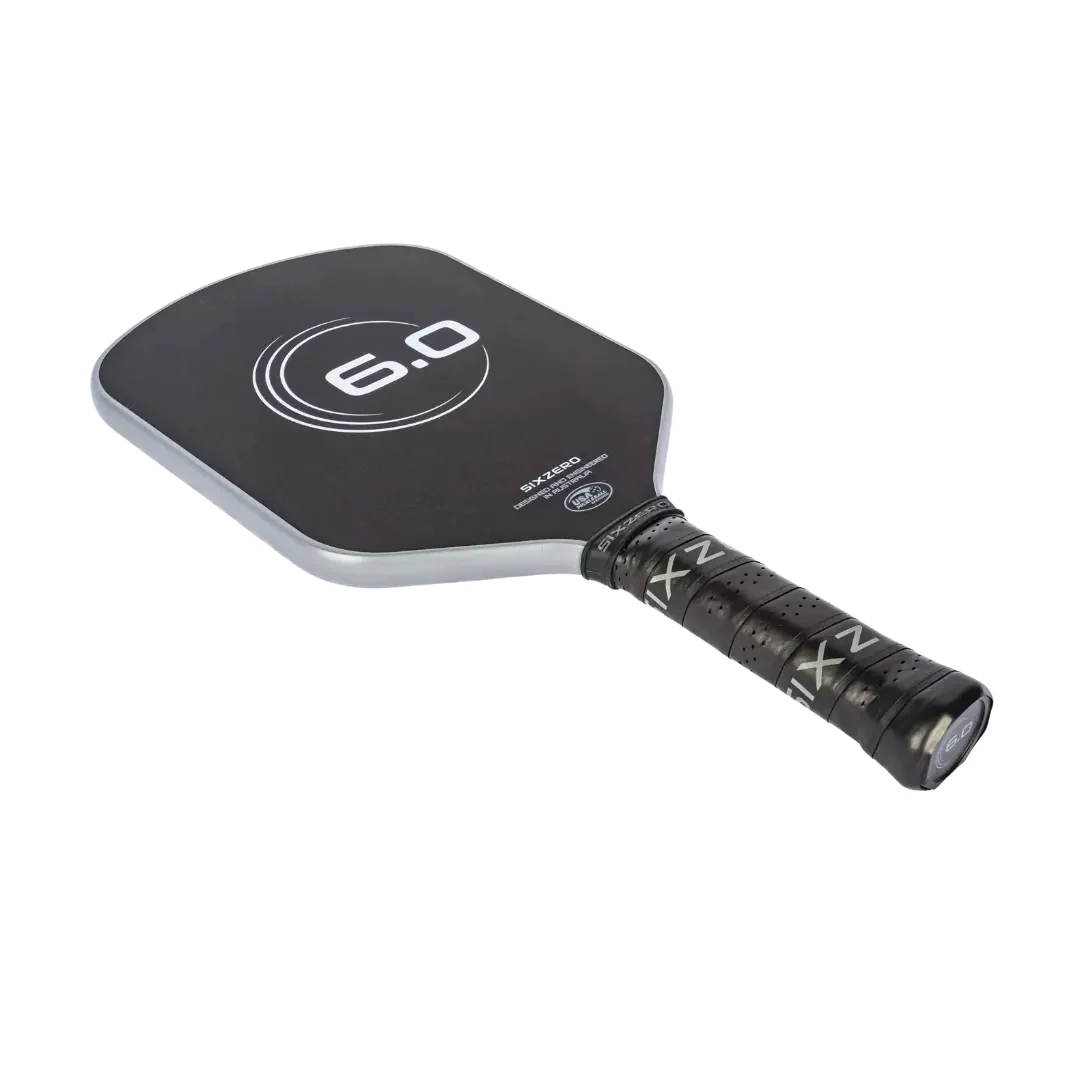 Six Zero 6.0 Infinity Edgeless Black Diamond Power Pickleball Paddle - Image 6