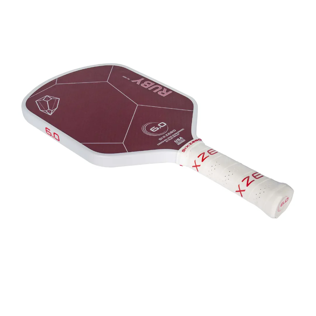 Six Zero Ruby 14mm Pickleball Paddle - Image 3