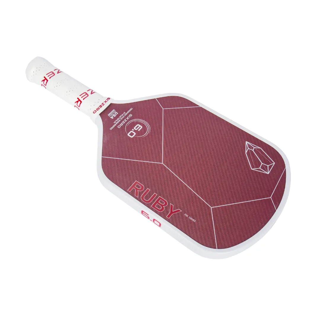 Six Zero Ruby 14mm Pickleball Paddle - Image 4
