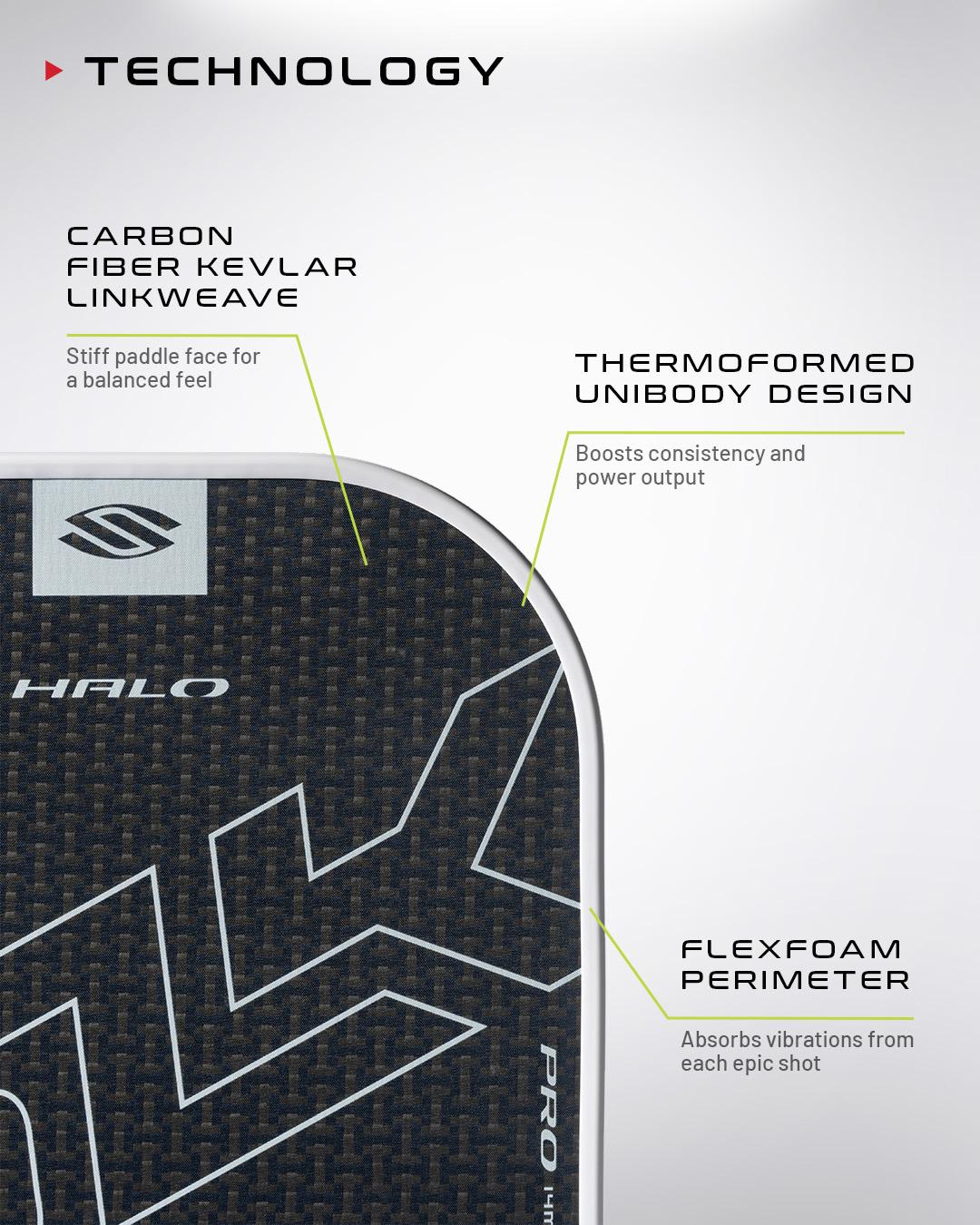 SLK Halo Pro Max Pickleball Paddle - Image 5