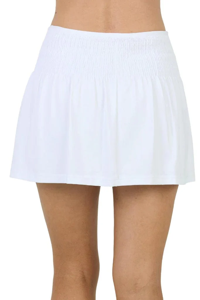 Women's Sofibella 13" Ruffle Top Tennis Skort - Image 2