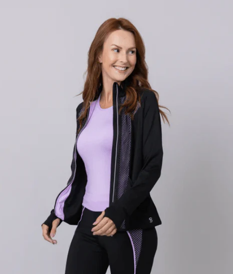 Sofibella Women's Tennis Jacket- Style Ace