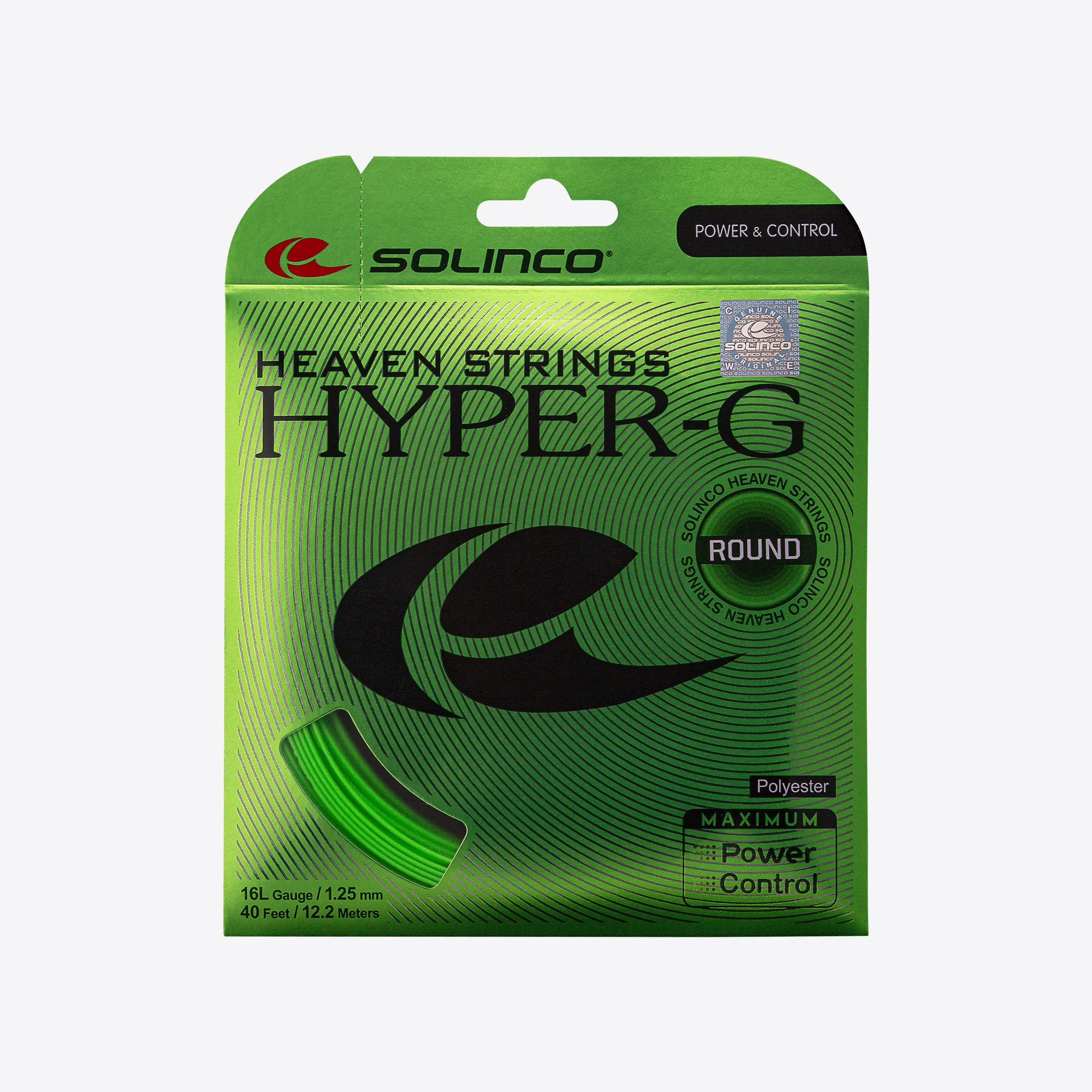 Solinco Hyper-G Round Tennis String - Set - Image 2