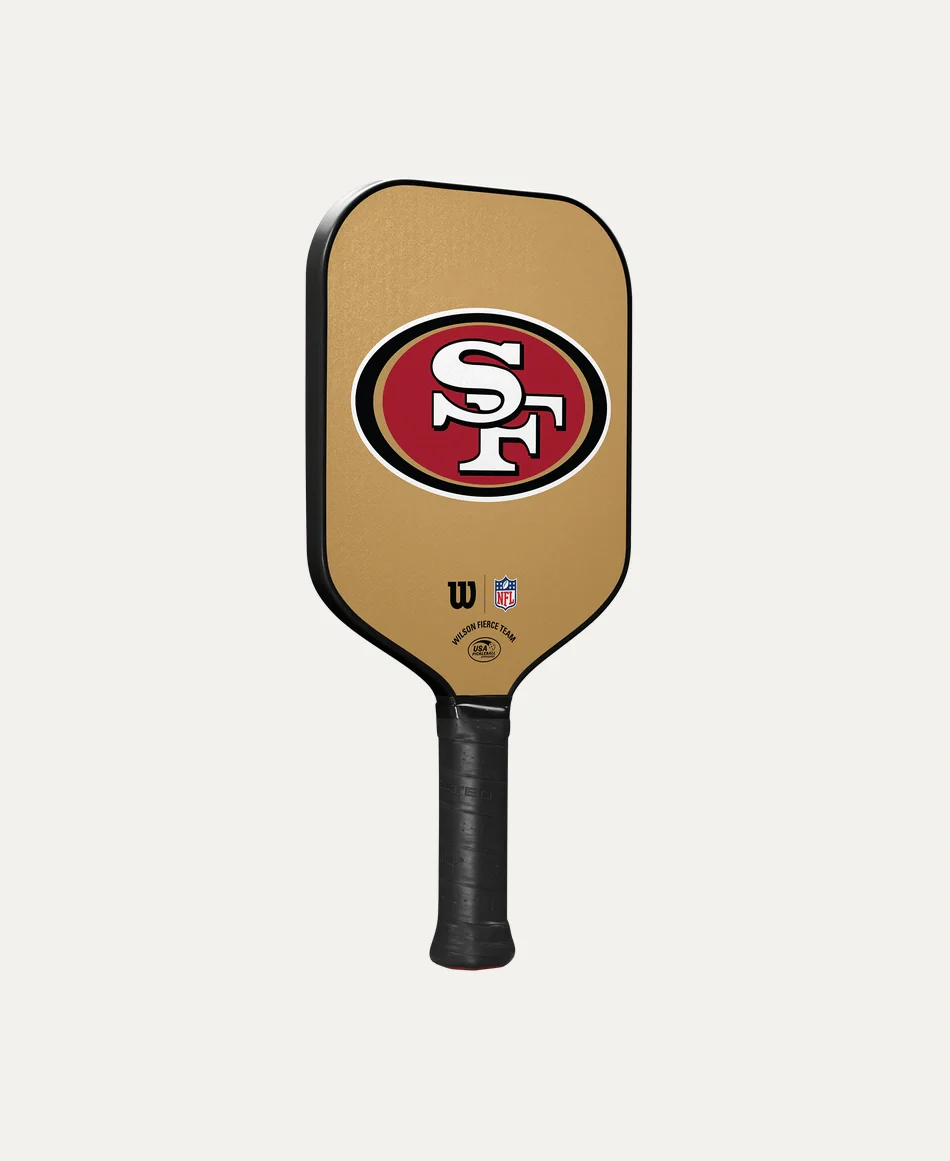 Wilson Fierce Team 49ERS Pickleball Paddle - Image 3