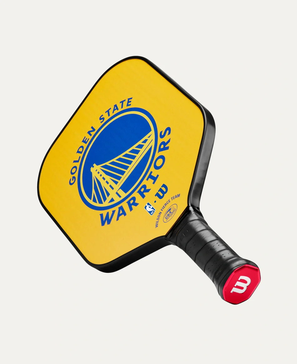Wilson Fierce Team Golden State Warriors Pickleball Paddle - Image 2