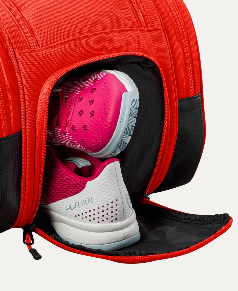 Wilson Padel Tour Bag - Red - Image 5