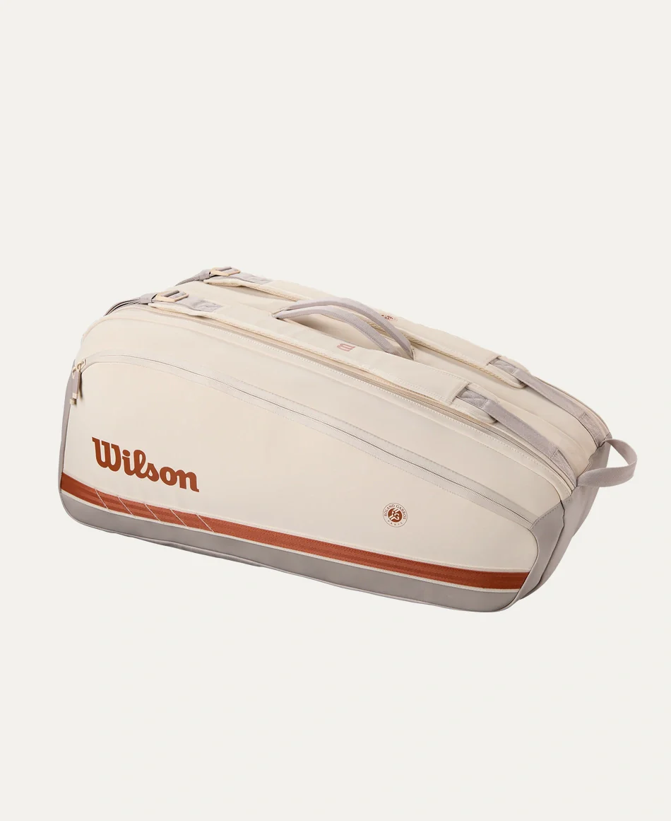 Wilson Roland Garros 2025 Super Tour 9 Pack Tennis Bag