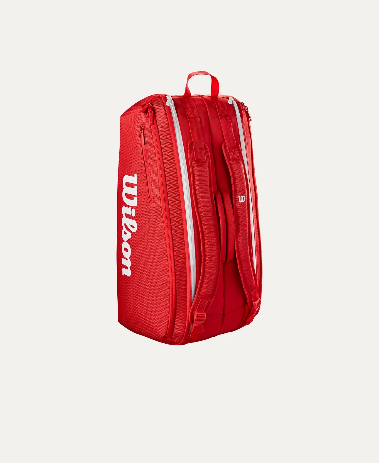 Wilson Super Tour Red 9 Pack Tennis Bag - Image 3