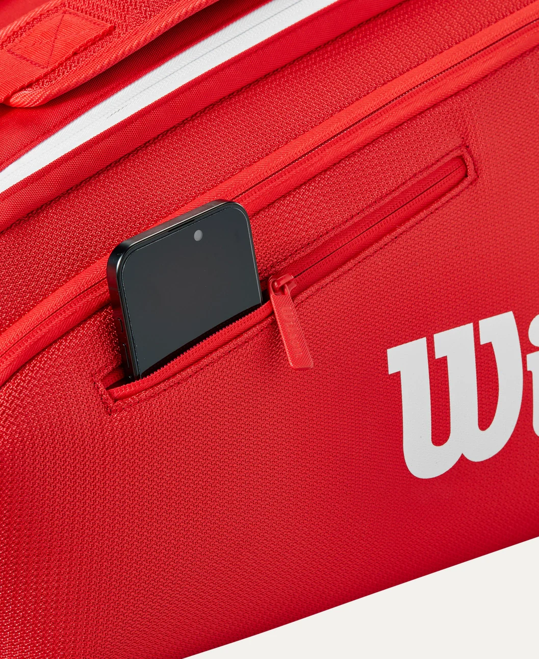 Wilson Super Tour Red 9 Pack Tennis Bag - Image 5
