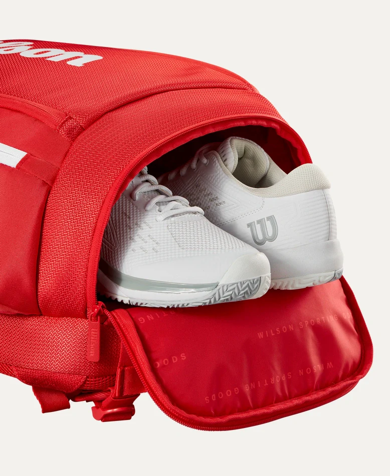 Wilson Super Tour Red Backpack - Image 5