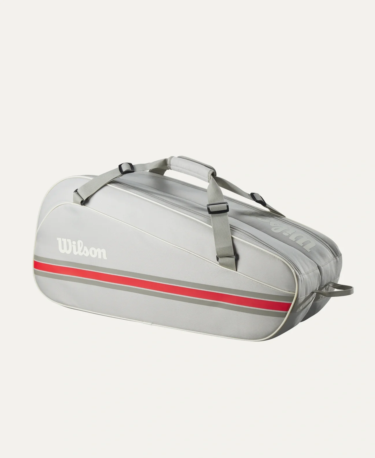 Wilson Team 6 Pack Racket Bag 2025 - Oats - Image 2