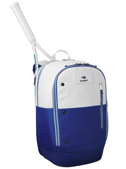 Wilson US OPEN 2023 Tour Backpack White/Navy - Image 2