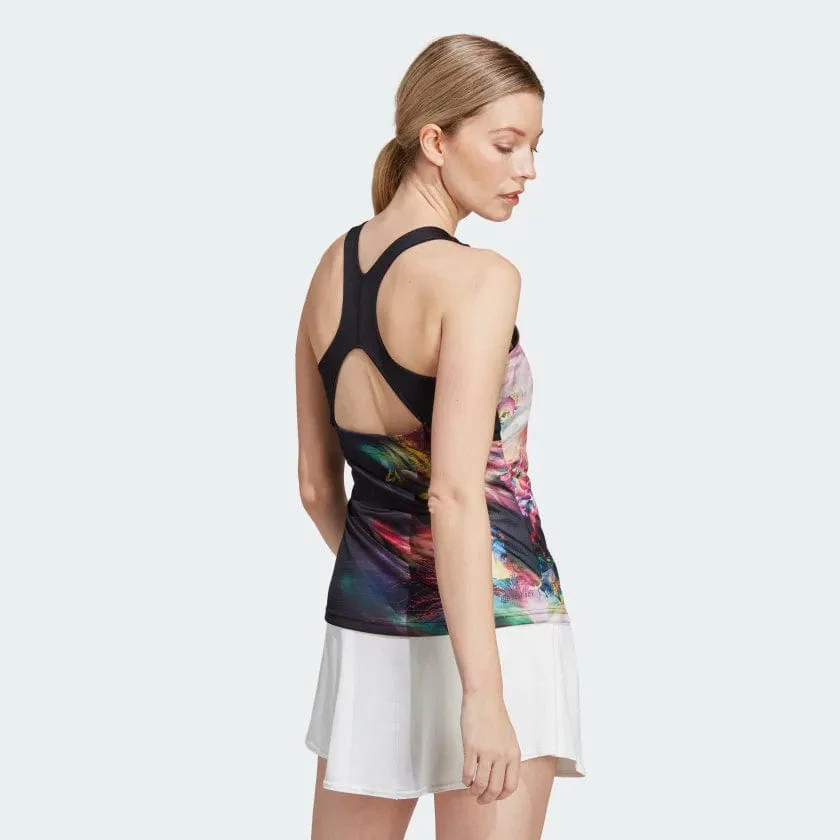 Women's Adidas Melbourne Tennis Y-Tank Top - Image 3