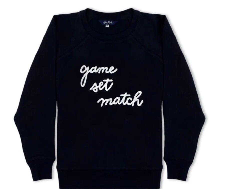 Women's Ame & Lulu Stitched Tennis Sweatshirt - Image 3