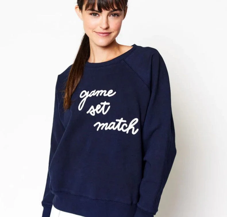 Women's Ame & Lulu Stitched Tennis Sweatshirt - Image 5