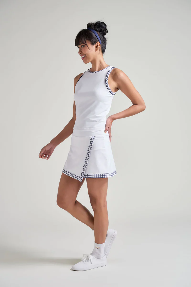 Women's L'Oeuf Poché Mod Wrap Skort - Image 3