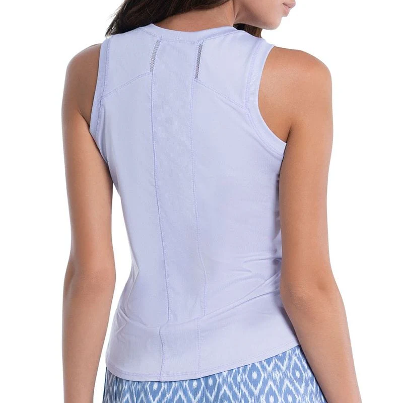 Women's Lucky In Love All About Ikat Rib Tennis Tank - Image 3