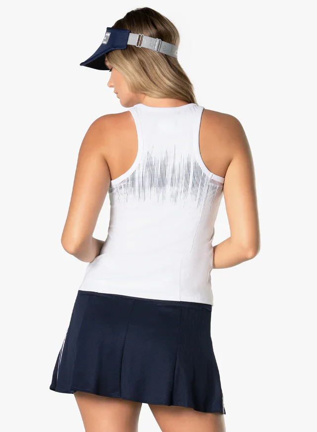 Women's Lucky in Love Between The Lines Tank - Image 3