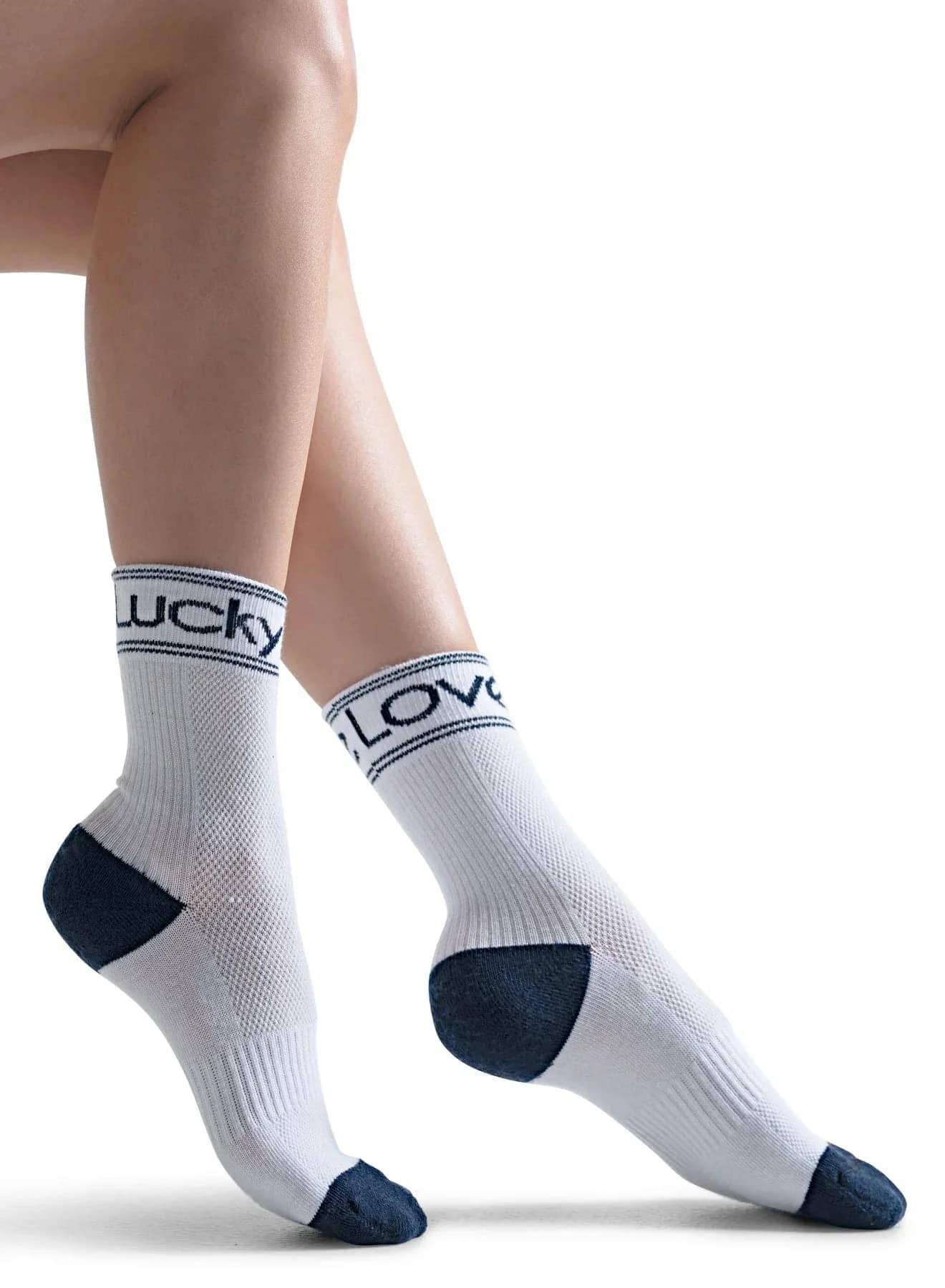 Women's Lucky in Love Crew Socks - Image 3