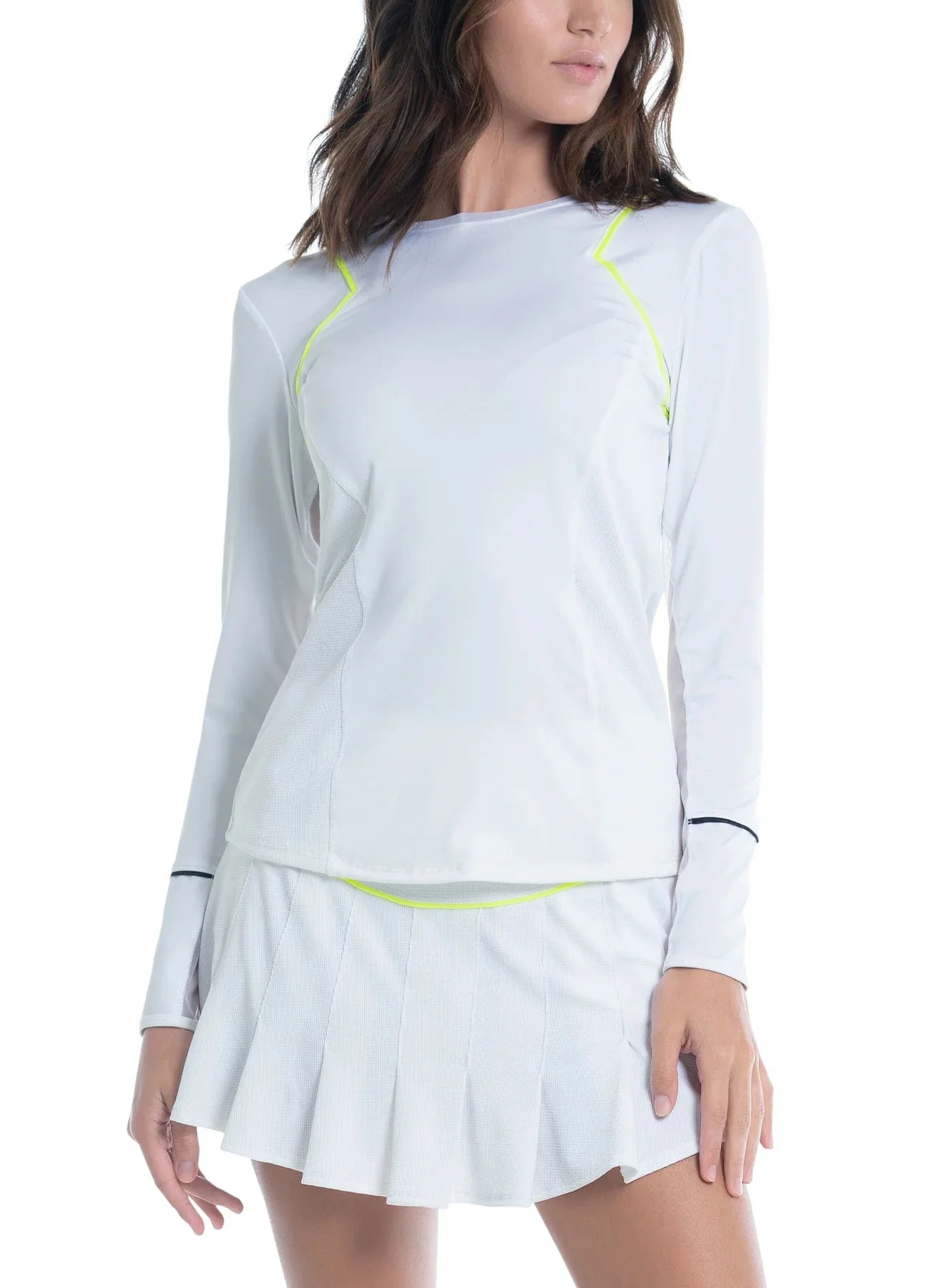 Women's Lucky In Love Dynamic Long Sleeve Tennis Top