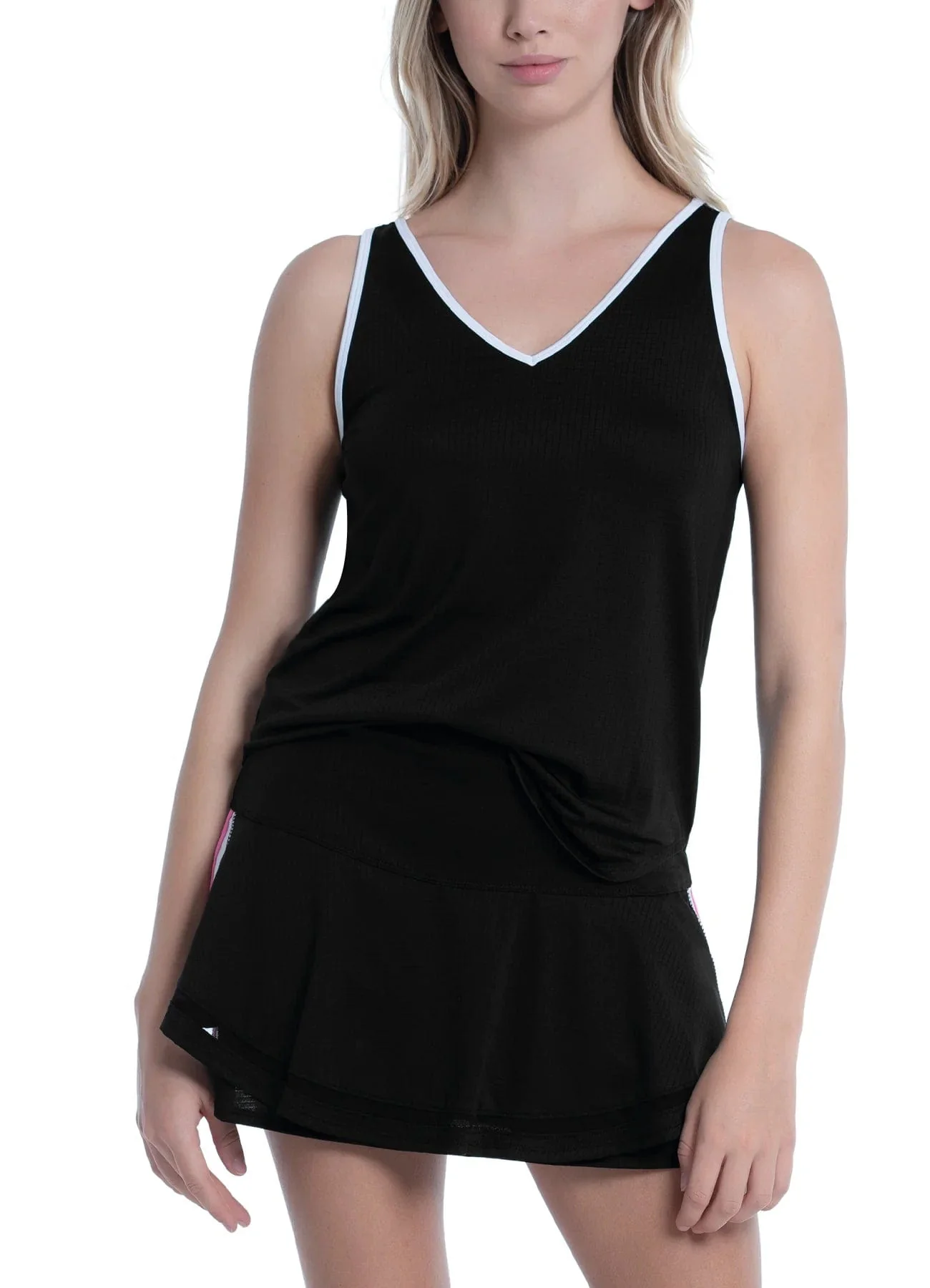 Women's Lucky In Love Easy Breezy Tennis Tank