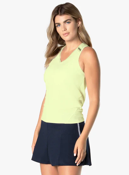Women's Lucky in Love Easy Game Tie Back Tank - Image 3