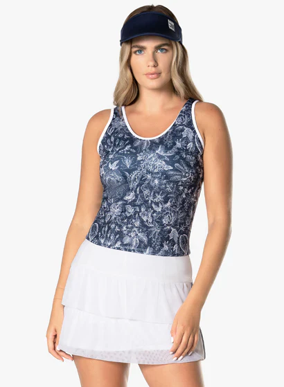 Women's Lucky in Love Fonce Toile Tank - Image 2