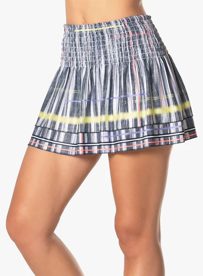 Women's Lucky in Love Long Electrique Smocked Skirt - Image 2