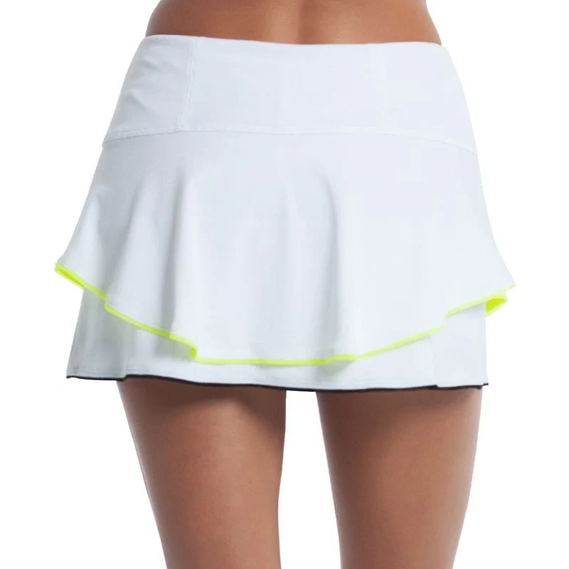 Women's Lucky In Love Pique Flip Tennis Skirt - Image 3
