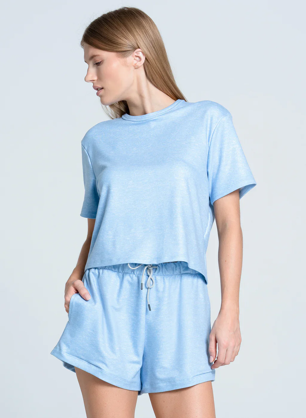 Women's Lucky in Love Renew Heather Short Sleeve