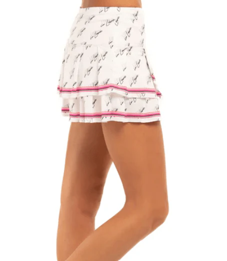 Women's Lucky in Love Signature Pleat Tier Skirt - Image 4
